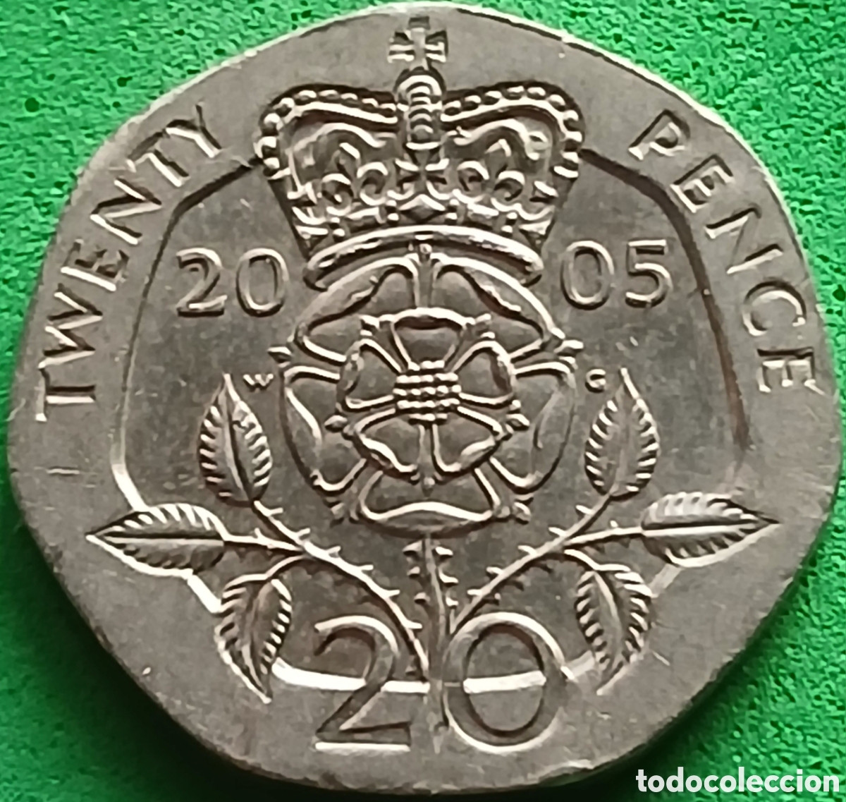 Monedas antiguas de Europa: Reino Unido twenty pence 2005 km#990