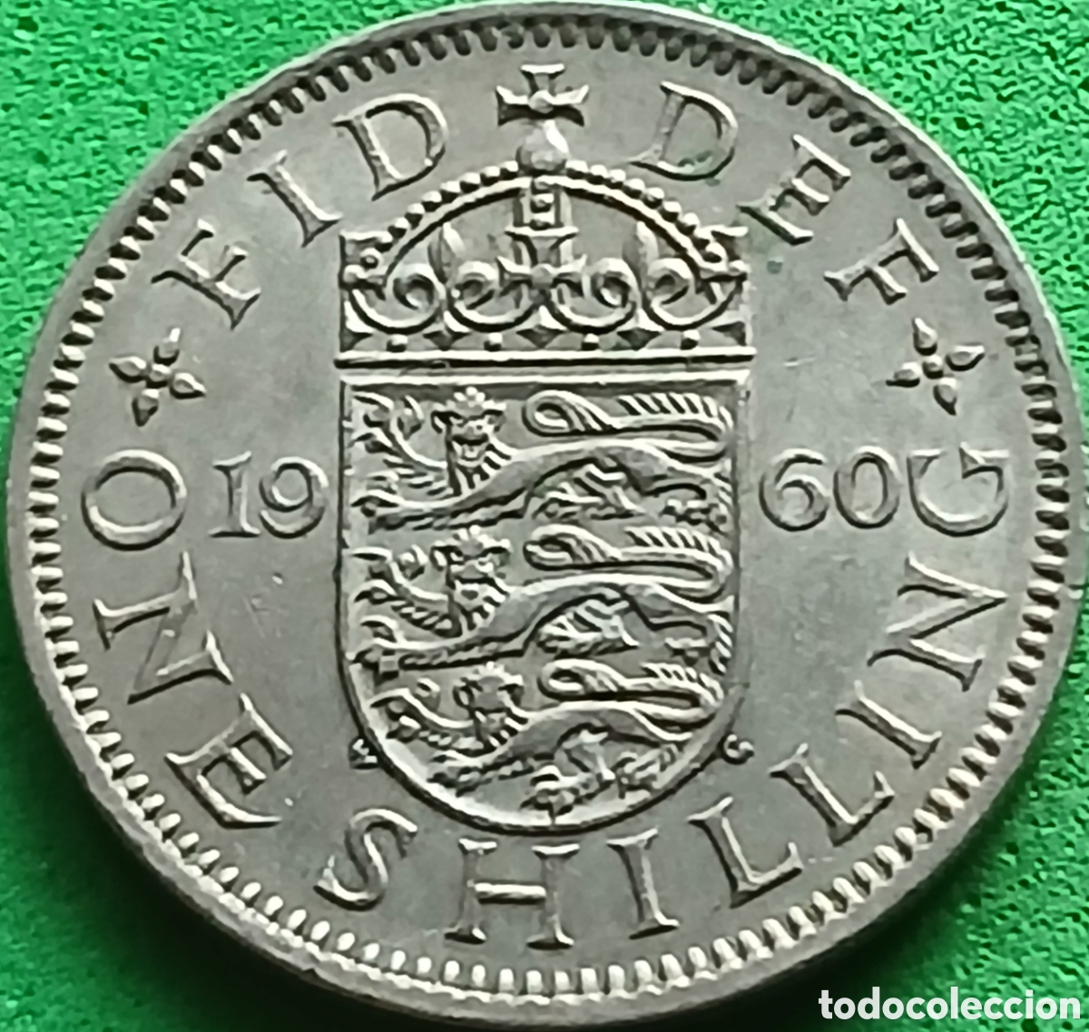 Monedas antiguas de Europa: Reino Unido one shilling 1960 km#904
