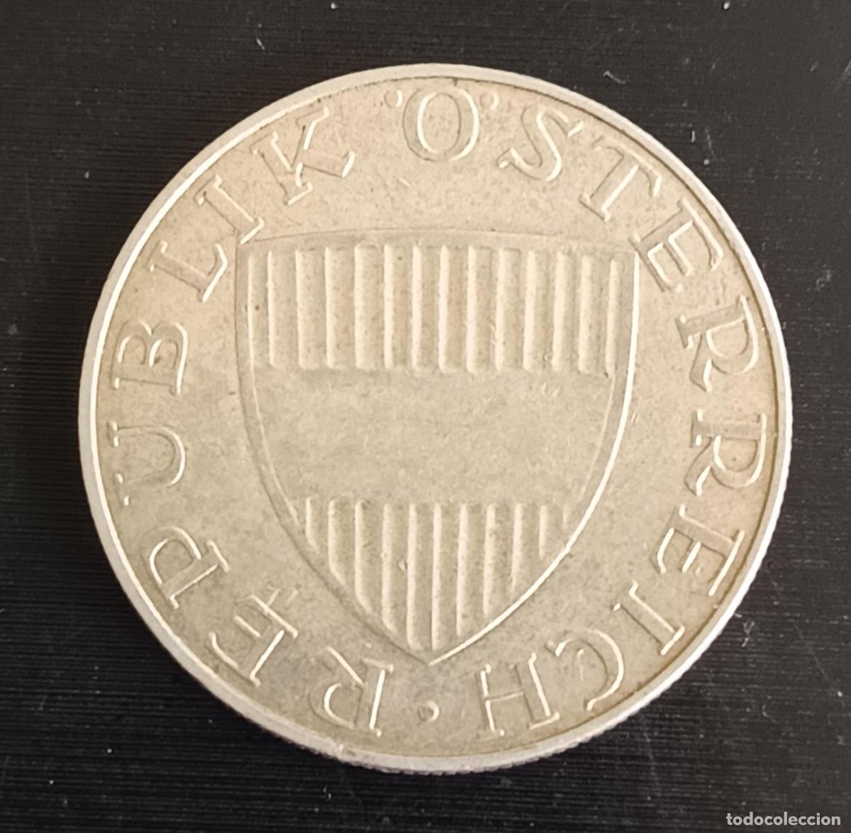Monedas antiguas de Europa: 1315 - Austria 10 Schilling 1958 7,50gr. km2882 SC Plata