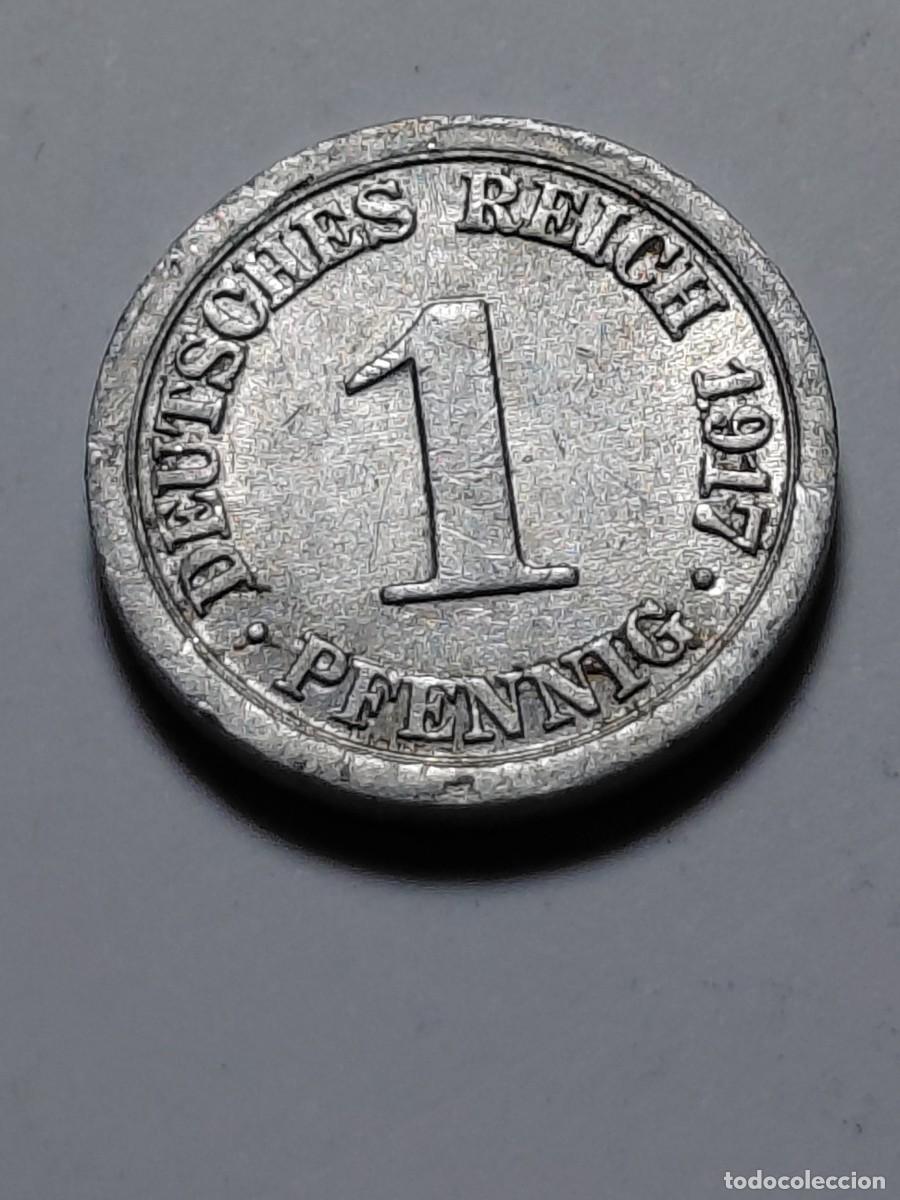 Monedas antiguas de Europa: ALEMANIA - 1 PFENNIG 1917A KM24