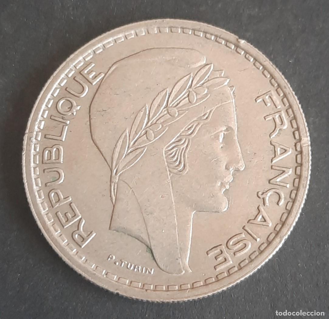 Monedas antiguas de Europa: 1067 - Francia 10 Franc 1949 km909.1
