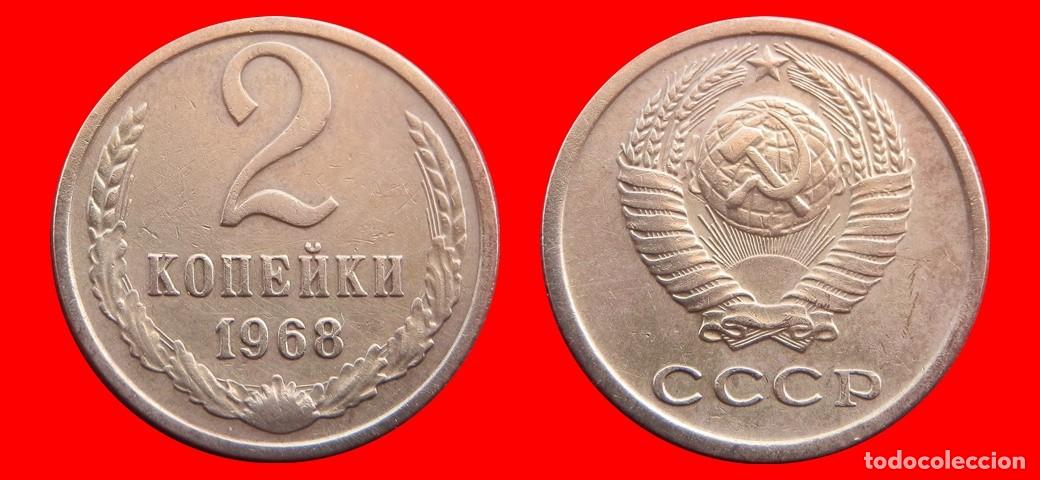 Monedas antiguas de Europa: 2 KOPEKS 1968 RUSIA-150233