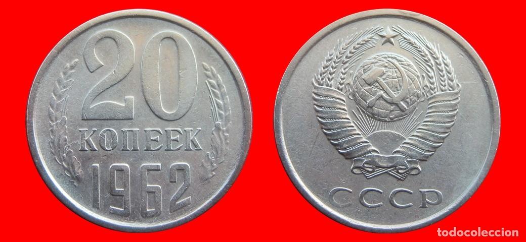 Old Coins of Europe: 20 KOPEKS 1962 RUSIA-150256