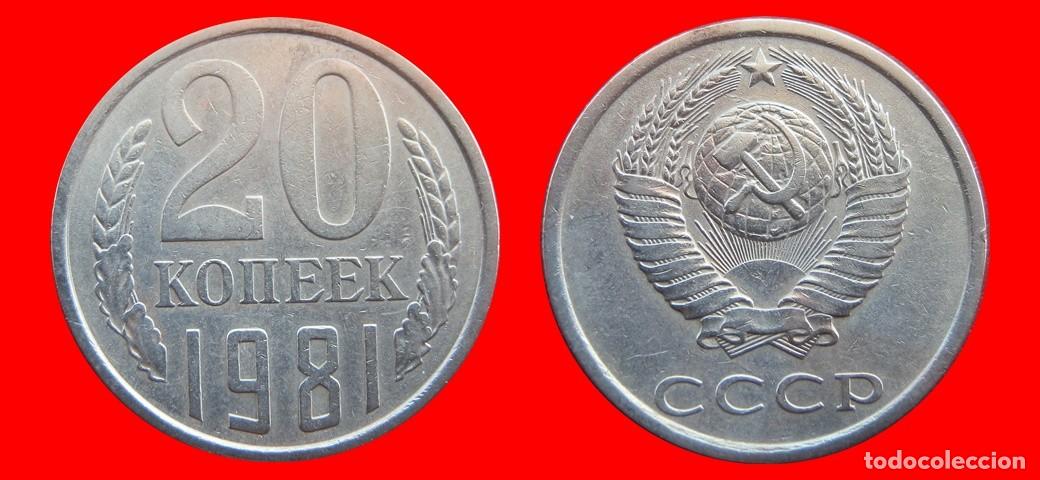 Old Coins of Europe: 20 KOPEKS 1981 RUSIA-150260