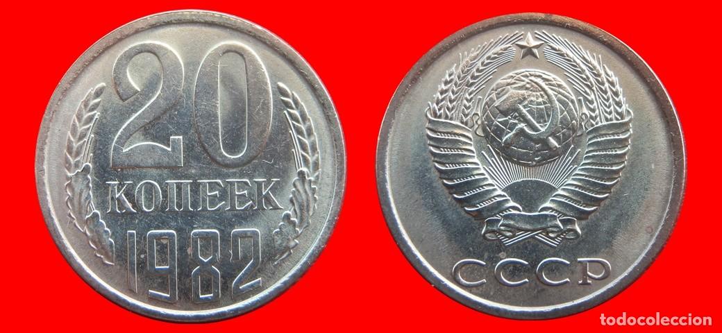 Old Coins of Europe: 20 KOPEKS 1982 RUSIA-150261