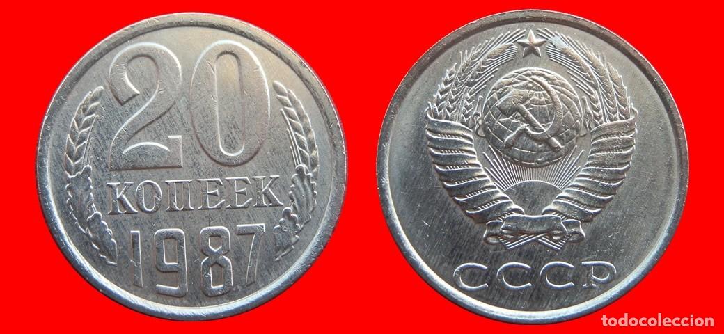 Old Coins of Europe: 20 KOPEKS 1987 RUSIA-150263