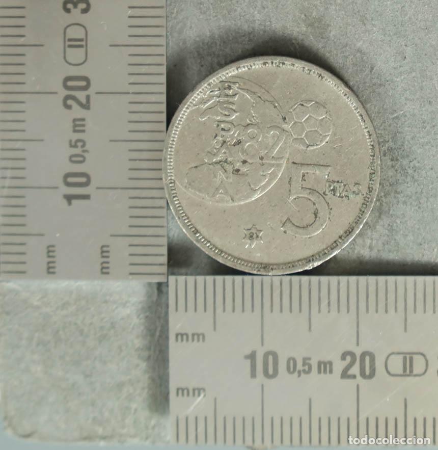 Monedas antiguas de Europa: MONEDA. 5 Pesetas - Espa&ntilde;a - Juan Carlos I - Mundial 1980