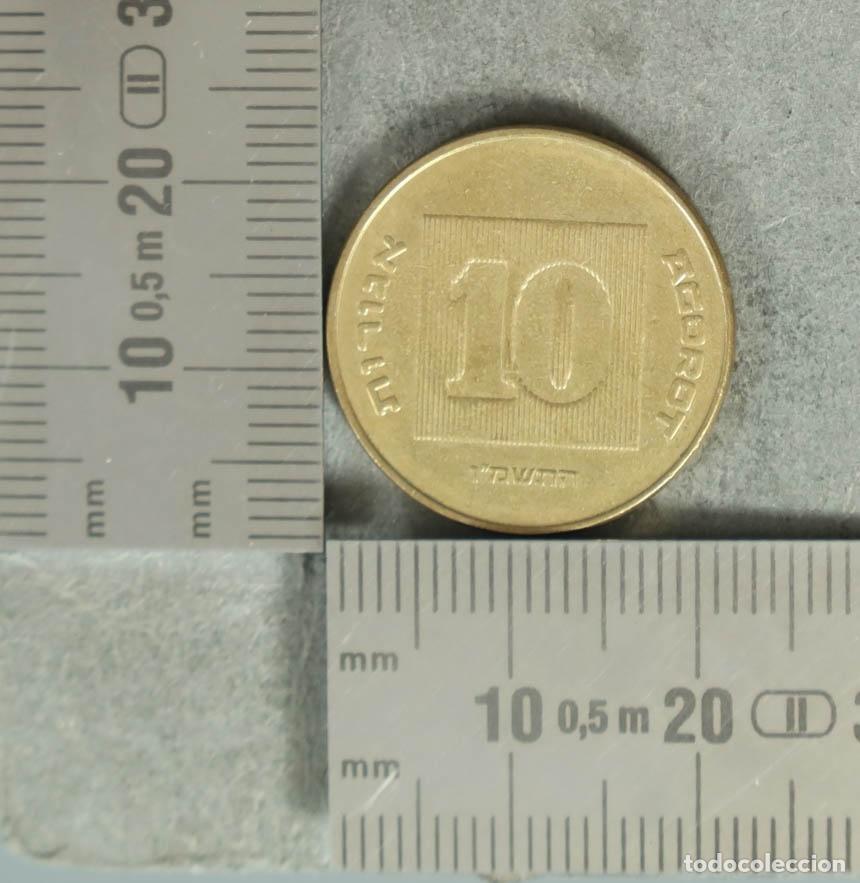 Monedas antiguas de Europa: MONEDA. 10 Agorot - Israel