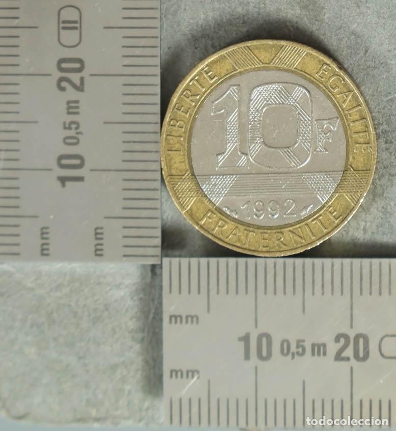 Monedas antiguas de Europa: MONEDA. 10 Francos - Francia - El Genio de la Libertad 1992