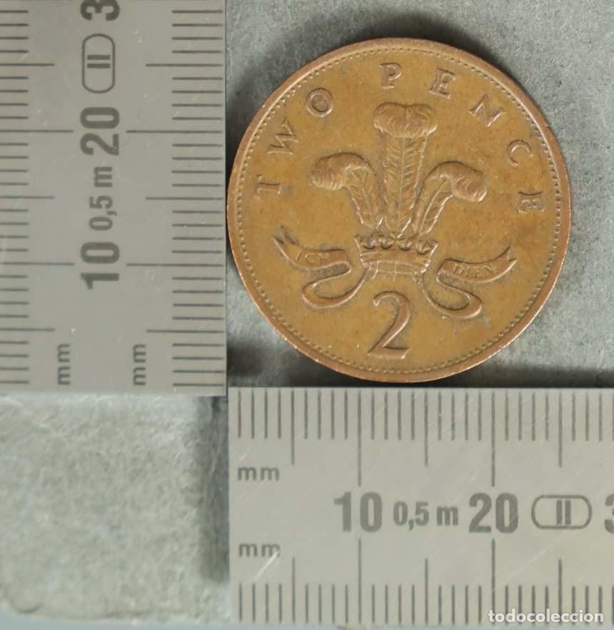 Monedas antiguas de Europa: MONEDA. 2 Pence - Reino Unido - Badge of the Prince of Wales 1987