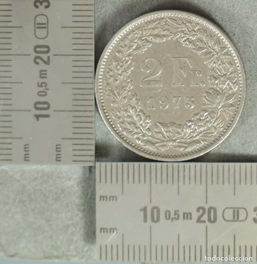 Monedas antiguas de Europa: MONEDA. 2 Francos - Suiza - Helvetia 1975