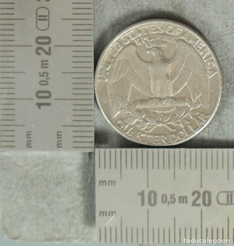 Monedas antiguas de Europa: MONEDA. Quarter Dollar - USA - Washington Quarter 1986