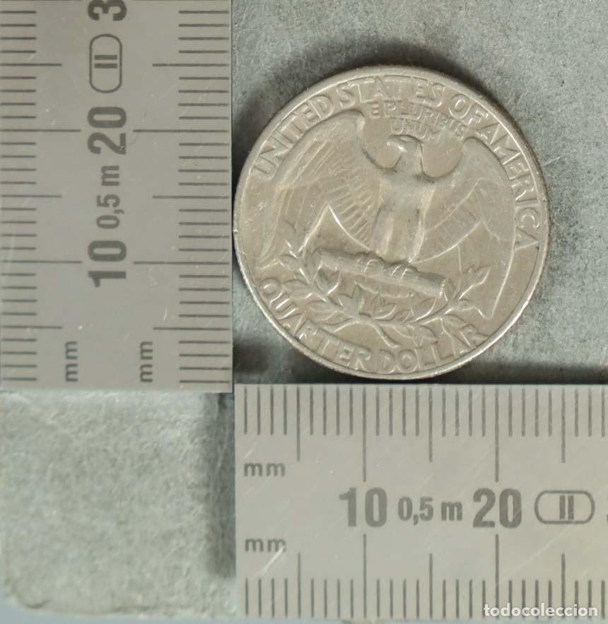 Monedas antiguas de Europa: MONEDA. Quarter Dollar - Estados Unidos de Am&eacute;rica - Washington 1970