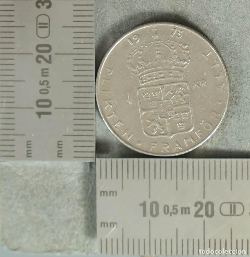 Monedas antiguas de Europa: MONEDA. 5 Coronas - Suecia - Gustaf VI Adolf - Plikten framf&ouml;r allt 1973