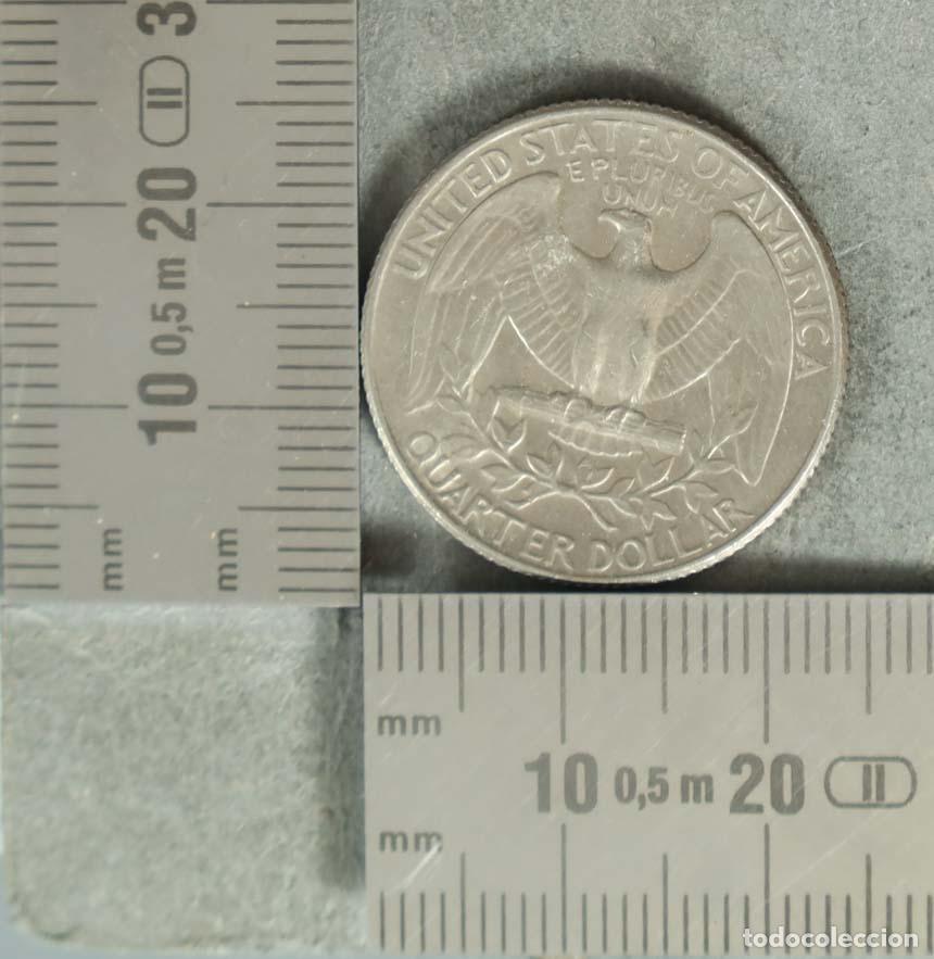 Monedas antiguas de Europa: MONEDA. Quarter Dollar - USA - George Washington 1984