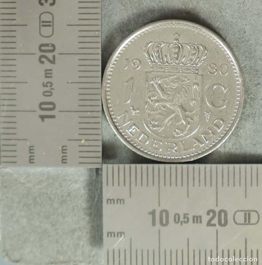 Alte M&uuml;nzen aus Europa: MONEDA. 1 Gulden - Pa&iacute;ses Bajos - Juliana 1980