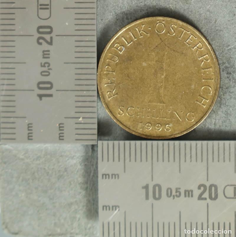 Alte M&uuml;nzen aus Europa: MONEDA. 1 Schilling - Austria - Republik &Ouml;sterreich 1996