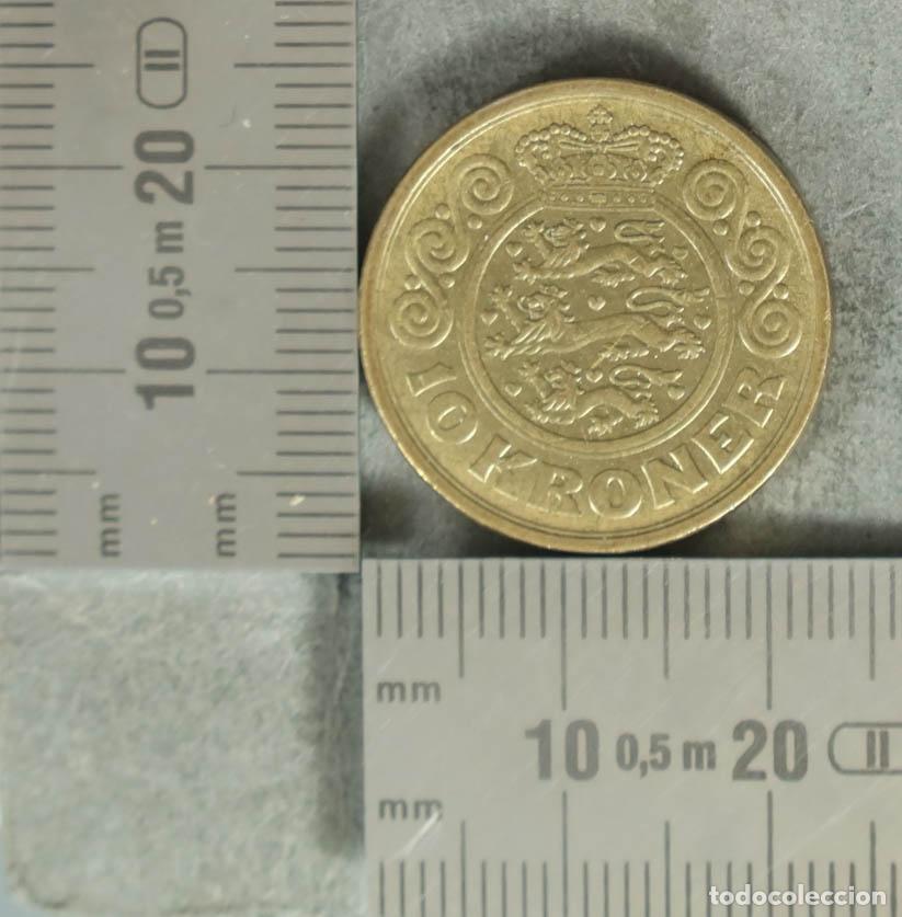 Monedas antiguas de Europa: MONEDA. 10 Kroner - Dinamarca - Margrethe II 1994