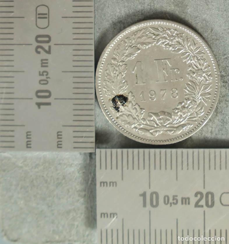 Monedas antiguas de Europa: MONEDA. 1 Franco - Suiza - Helvetia 1978