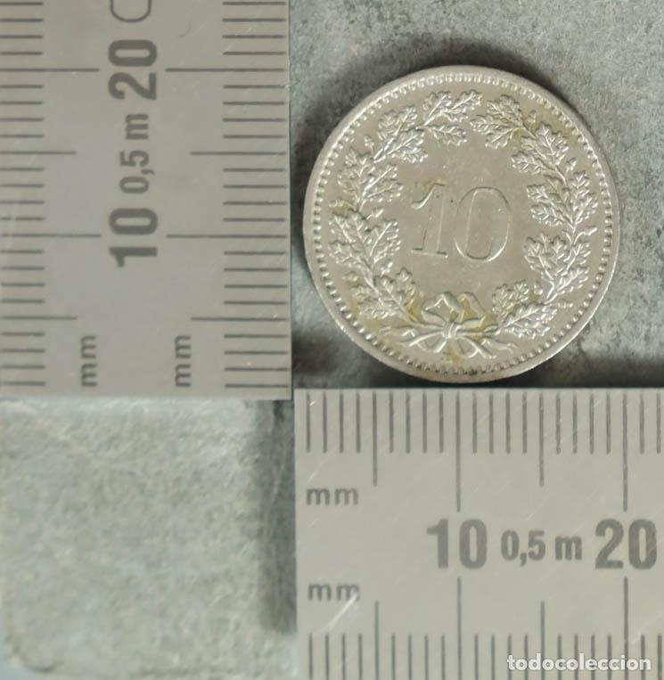 Monedas antiguas de Europa: MONEDA. 10 Rappen - Suiza - Confederaci&oacute;n Helv&eacute;tica 1990