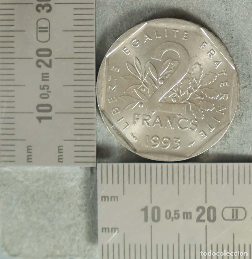 Monedas antiguas de Europa: MONEDA. 2 Francos - Francia - Jean Moulin 1993