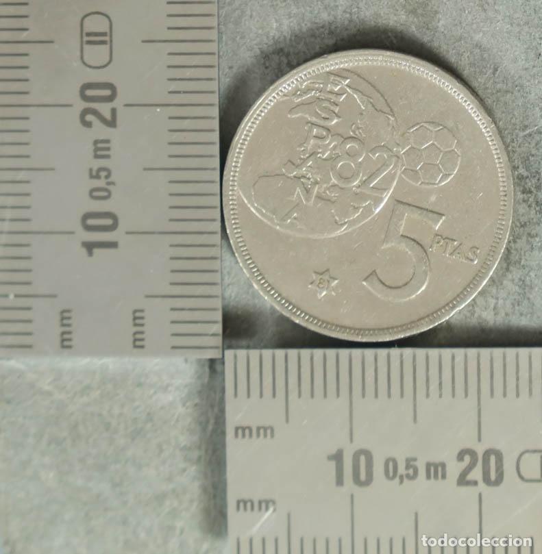 Monedas antiguas de Europa: MONEDA. 5 Pesetas - Espa&ntilde;a - Juan Carlos I - Mundial 1980