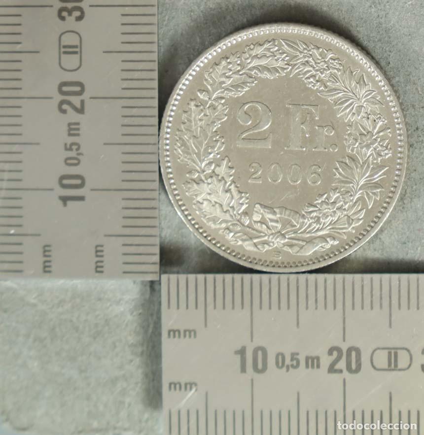 Alte M&uuml;nzen aus Europa: MONEDA. 2 Francos - Suiza - Helvetia 2006