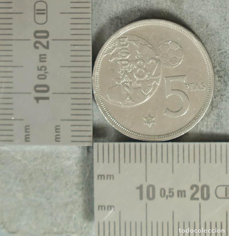 Monedas antiguas de Europa: MONEDA. 5 Pesetas - Espa&ntilde;a - Juan Carlos I - Mundial 82 1980