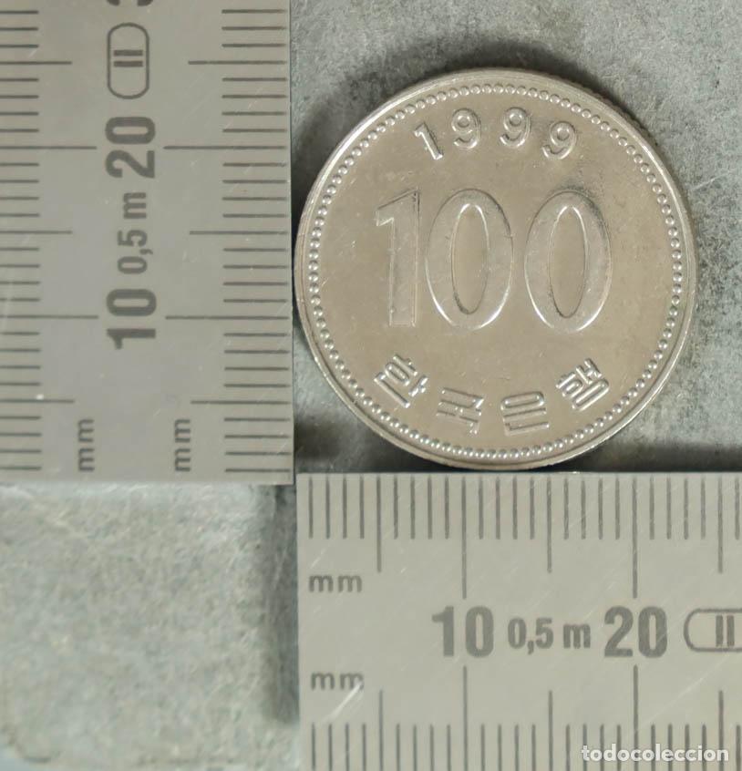 Monedas antiguas de Europa: MONEDA. 100 Won - Corea del Sur - Almirante Yi Sun-sin 1999