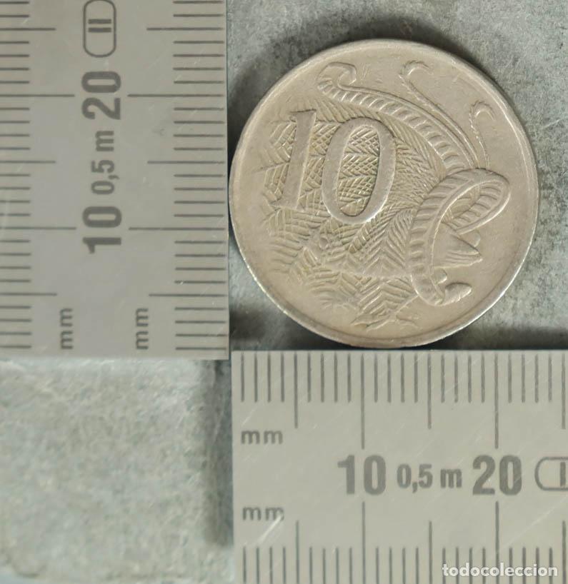 Monedas antiguas de Europa: MONEDA. 10 Cents - Australia - Elizabeth II - Lyrebird 1975