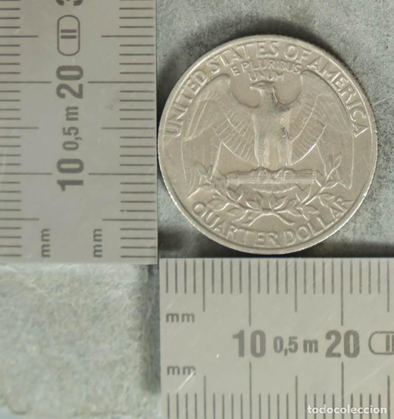 Monedas antiguas de Europa: MONEDA. Quarter Dollar - USA - Washington Quarter 1984