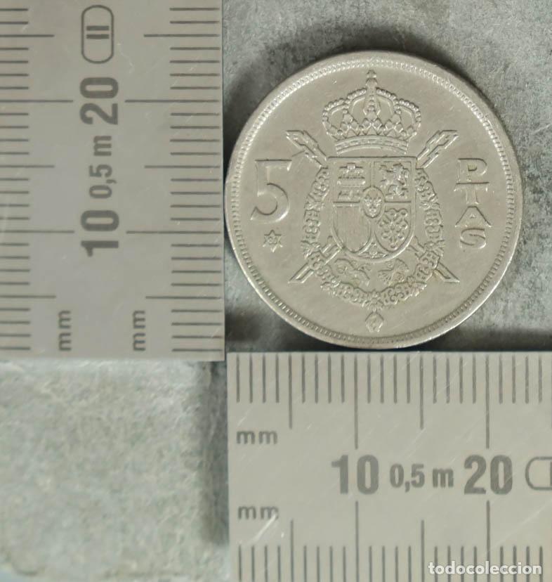Monedas antiguas de Europa: MONEDA. 5 Pesetas - Espa&ntilde;a - Juan Carlos I 1975