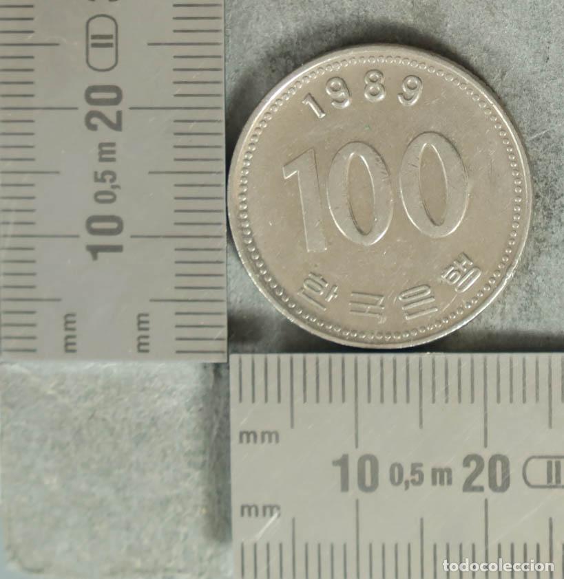 Monedas antiguas de Europa: MONEDA. 100 won COREA DEL SUR 1989