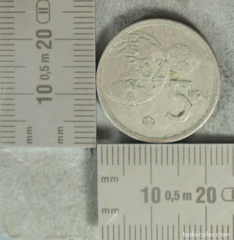 Monedas antiguas de Europa: MONEDA. 5 Pesetas - Espa&ntilde;a - Juan Carlos I - Mundial de F&uacute;tbol 1980