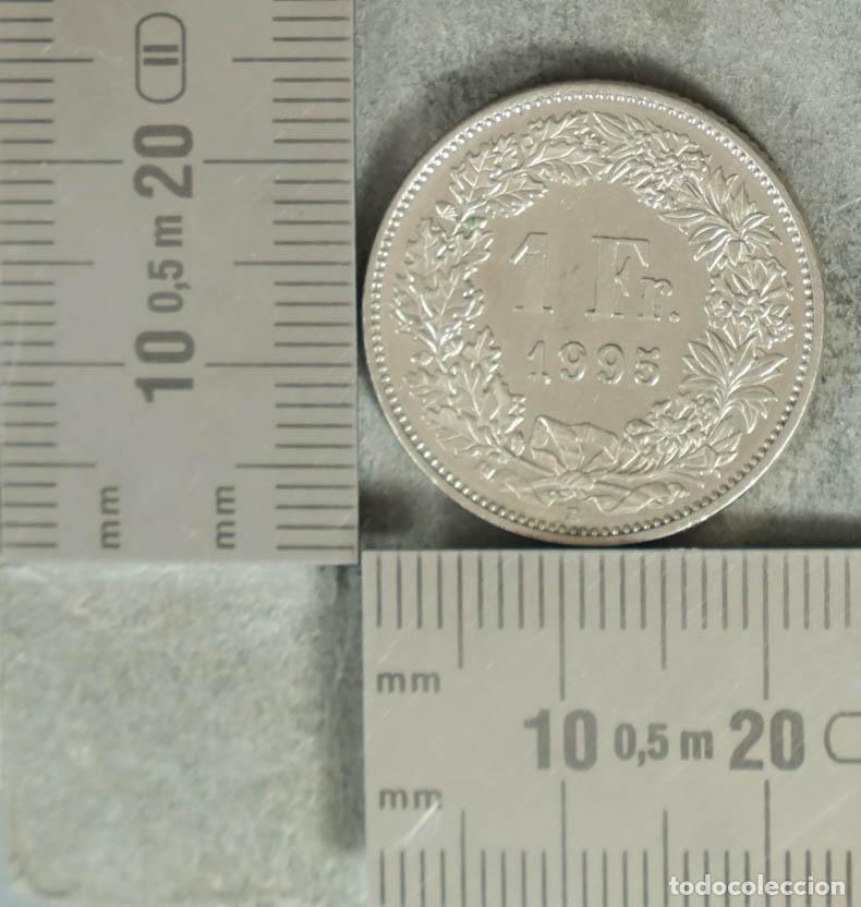 Monedas antiguas de Europa: MONEDA. 1 Franco - Suiza - Helvetia 1995