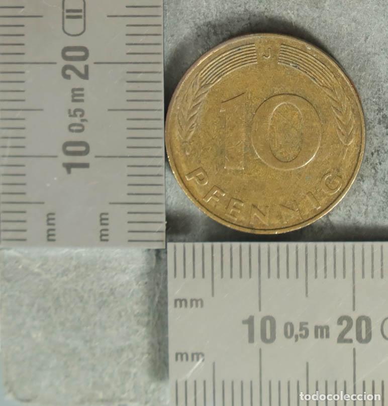 Monedas antiguas de Europa: MONEDA. 10 Pfennig - Alemania - Rep&uacute;blica Federal 1983