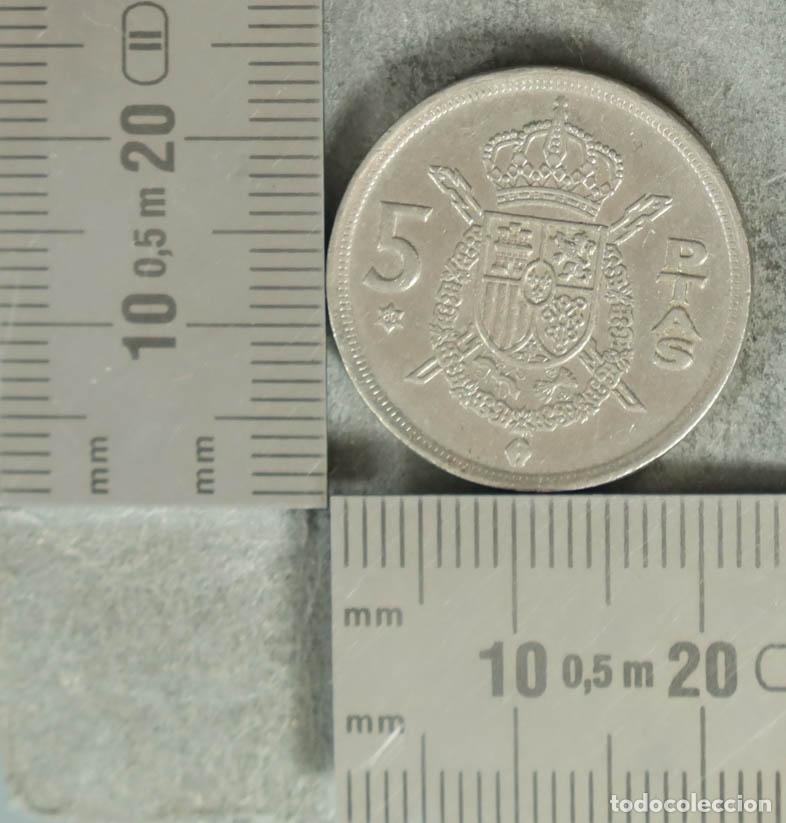 Monedas antiguas de Europa: MONEDA. 5 Pesetas - Espa&ntilde;a - Juan Carlos I 1975