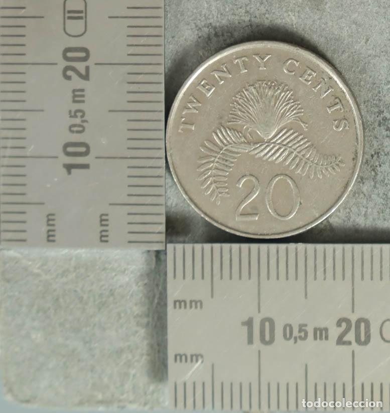 Monedas antiguas de Europa: MONEDA. 20 Cents - Nueva Zelanda - Pukaki 1987