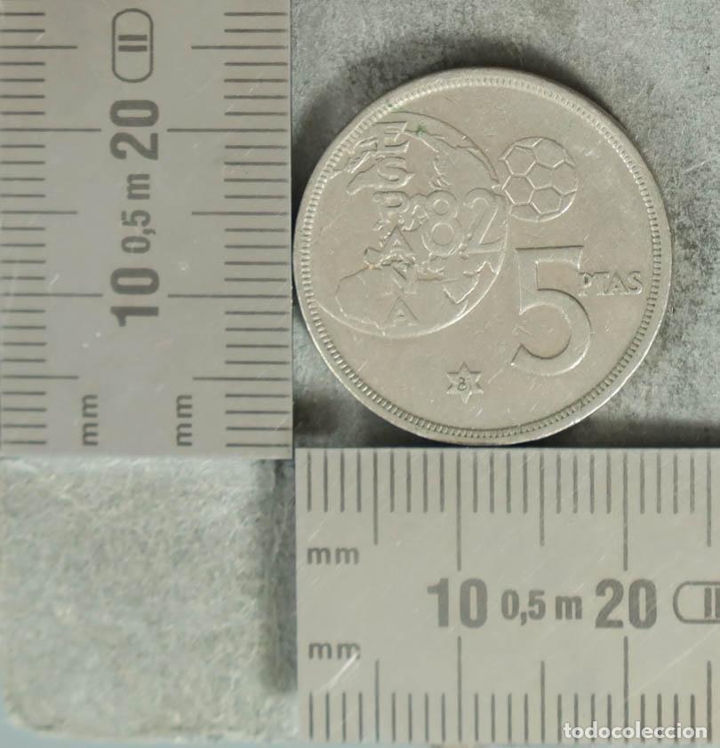 Monedas antiguas de Europa: MONEDA. 5 Pesetas - Espa&ntilde;a - Juan Carlos I - Mundial 1980