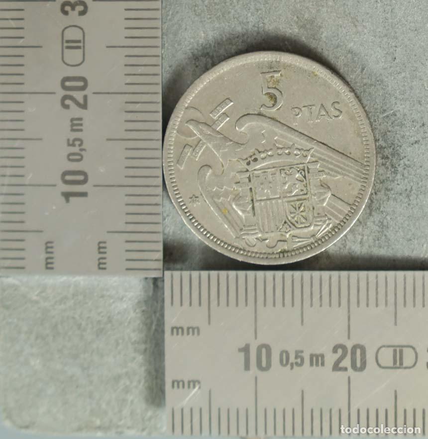 Monedas antiguas de Europa: MONEDA. 5 Pesetas - Espa&ntilde;a - Francisco Franco 1957