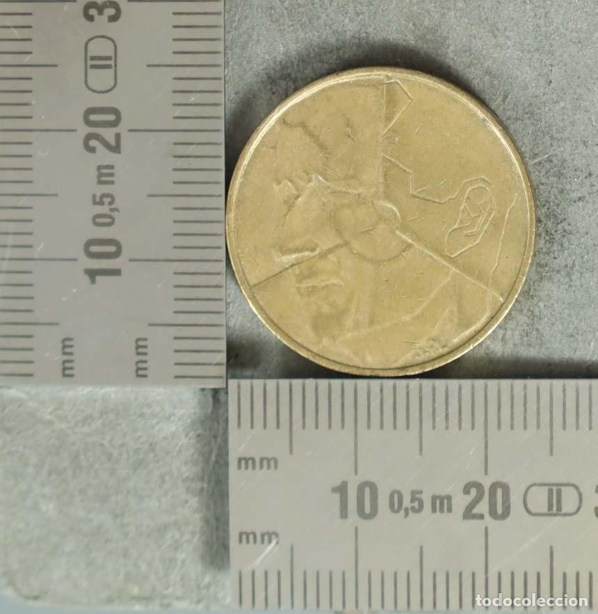 Monedas antiguas de Europa: MONEDA. 5 Francos - B&eacute;lgica - Balduino I - 1988 - Foto 2