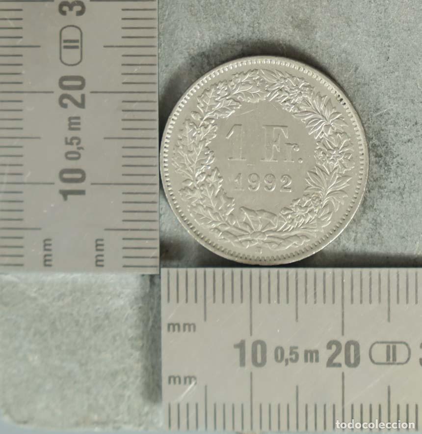 Monedas antiguas de Europa: MONEDA. 1 Franco - Suiza - Helvetia 1992