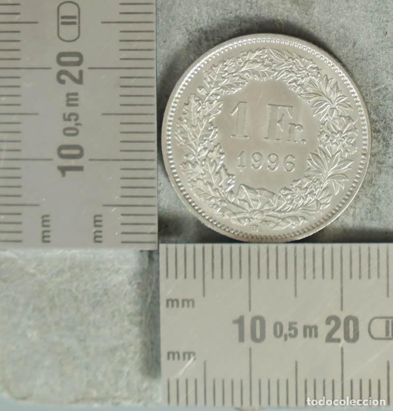 Monedas antiguas de Europa: MONEDA. 1 Franco - Suiza - Helvetia 1996