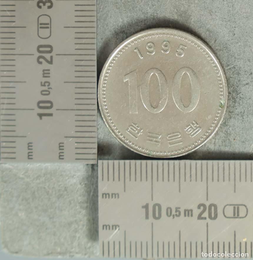Monedas antiguas de Europa: MONEDA. 100 Won - Corea del Sur - Almirante Yi Sun-sin 1995