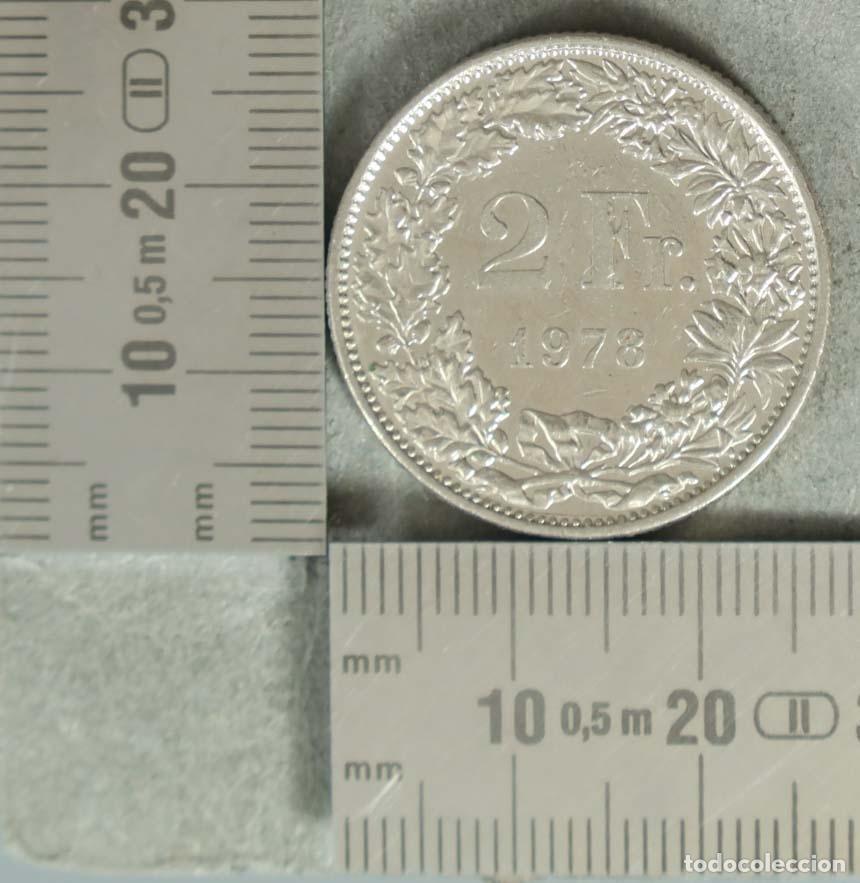 Monedas antiguas de Europa: MONEDA. 2 Francos - Suiza - Confederaci&oacute;n Helv&eacute;tica 1978