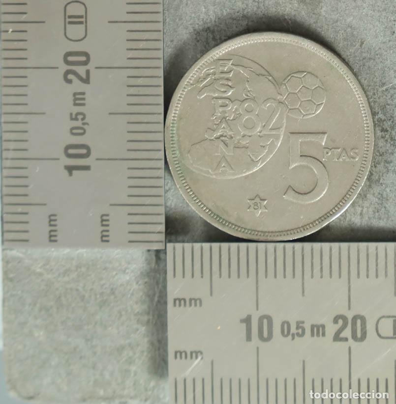 Monedas antiguas de Europa: MONEDA. 5 Pesetas - Espa&ntilde;a - Juan Carlos I - Mundial de F&uacute;tbol 1980