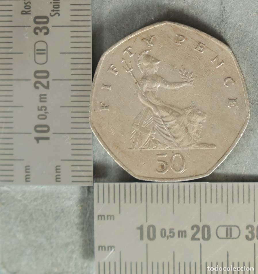 Monedas antiguas de Europa: MONEDA. 50 pence. 1982. reino unido