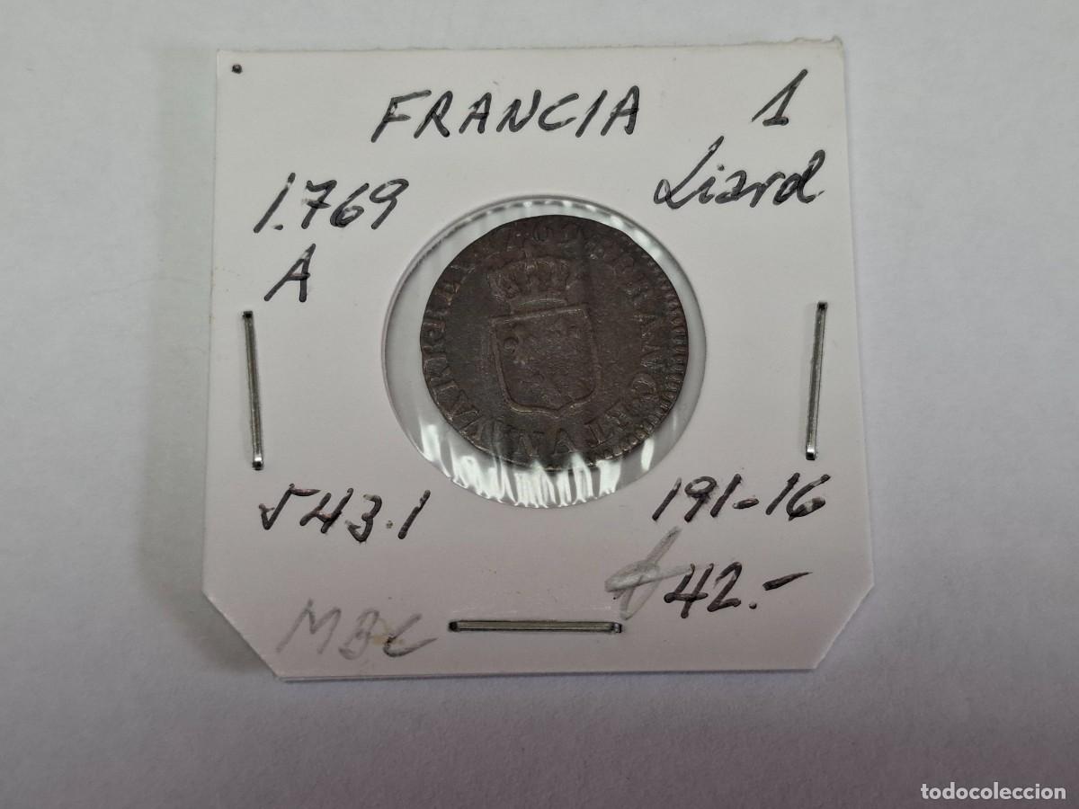 Monedas antiguas de Europa: 1 LIARD de 1769 A KM 543.1 FRANCIA en MBC