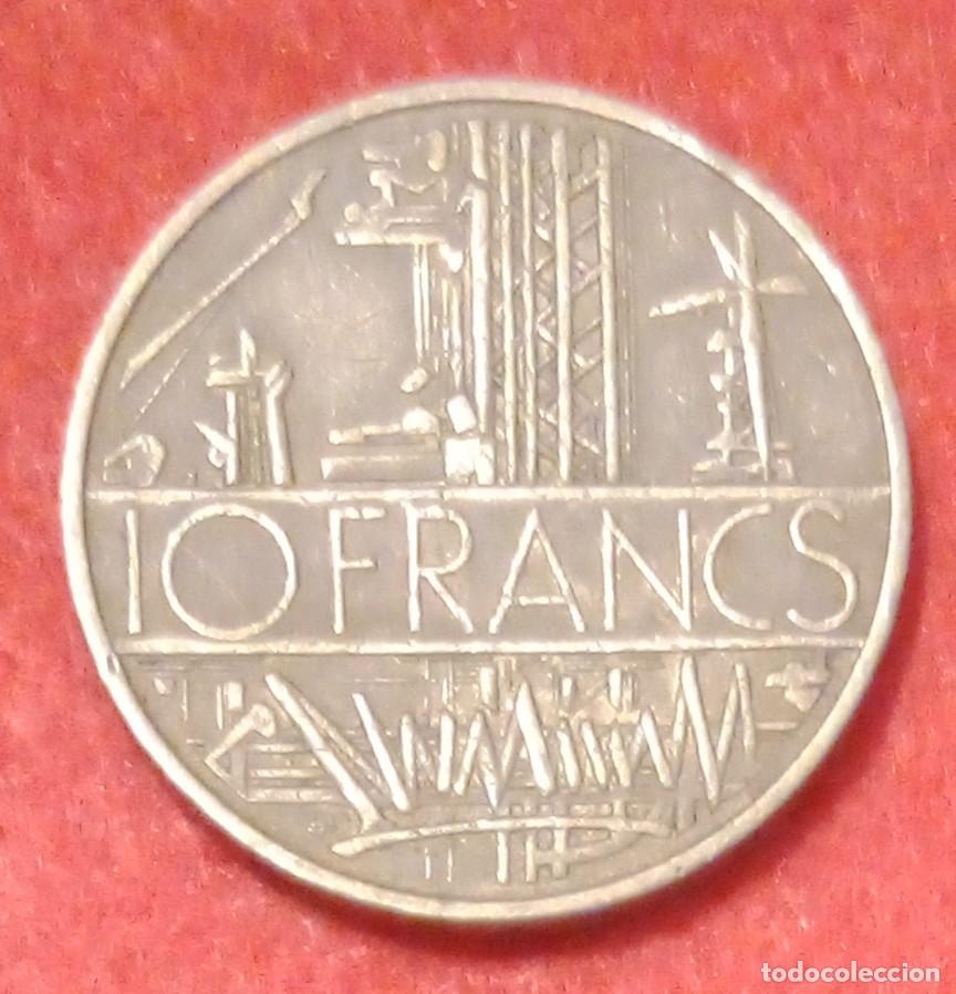 Monedas antiguas de Europa: MONEDA DE FRANCIA 1979 - 10 FRANCOS - N&Iacute;QUEL-LAT&Oacute;N