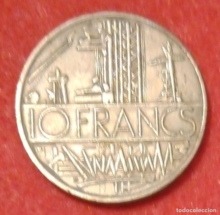 Monedas antiguas de Europa: MONEDA DE FRANCIA 1978 - 10 FRANCOS - N&Iacute;QUEL-LAT&Oacute;N